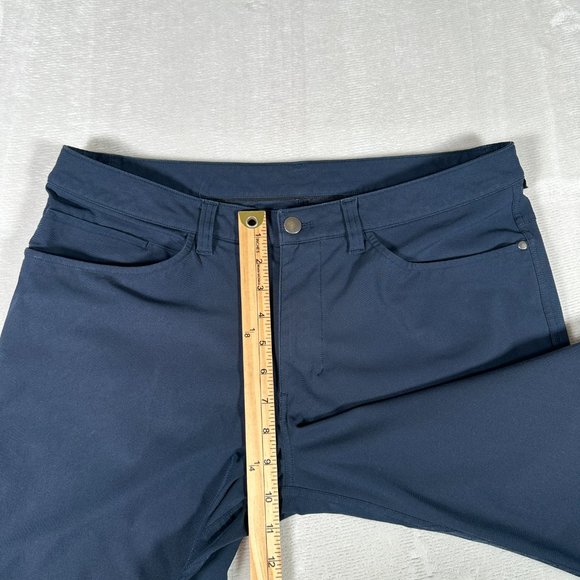 Lululemon Pants Men Size 33 Classic Fit Wrinkle Resistant Warpstreme ABC LM5426S - Picture 4 of 10